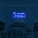 Icecream Open Neon Sign