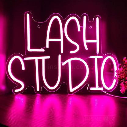 Lash Studio Neon Sign