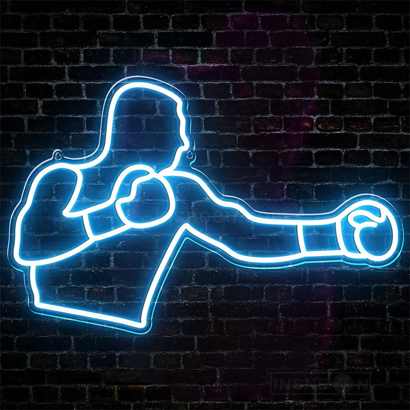 Boxing Gym Neon Sign