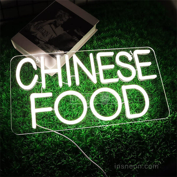 Chinese Food Neon Sign