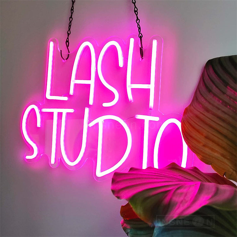 Lash Studio Neon Sign