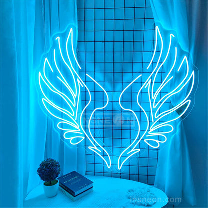 Angel Wings Neon Light