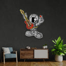 Astronaut Playing Guitar Artwork Led Neon Sign Light