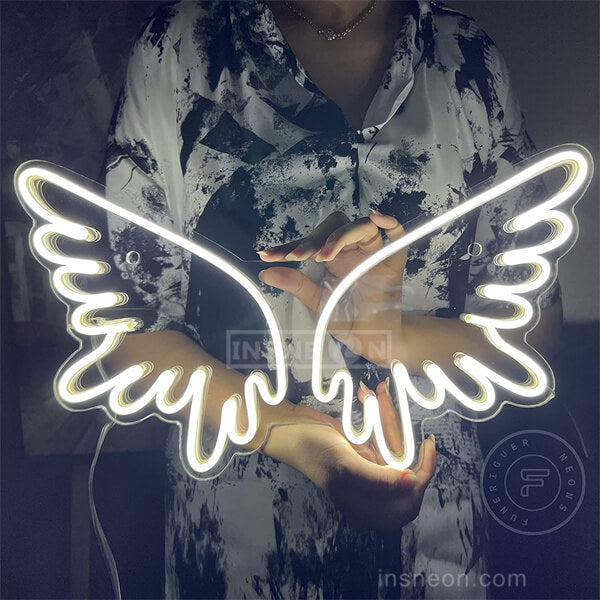 Wings Neon sign