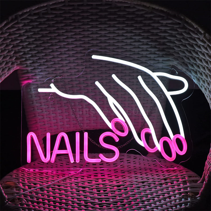 Nail Neon LED Signs