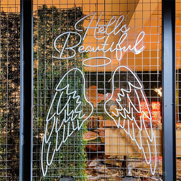 Custom Wings Neon Signs