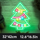 Merry Christmas Neon Led Sign Christmas Hat LED Sign Night Lights USB Kids Bedroom Decoration Party Bar Wall Decor Neon Signs