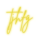 Custom Neon: tjhfg