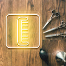 InsNeon Factory Comb Custom Barber Neon Sign