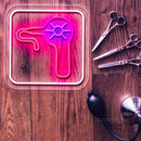 InsNeon Factory Hair Dryer Custom Neon Barber Sign