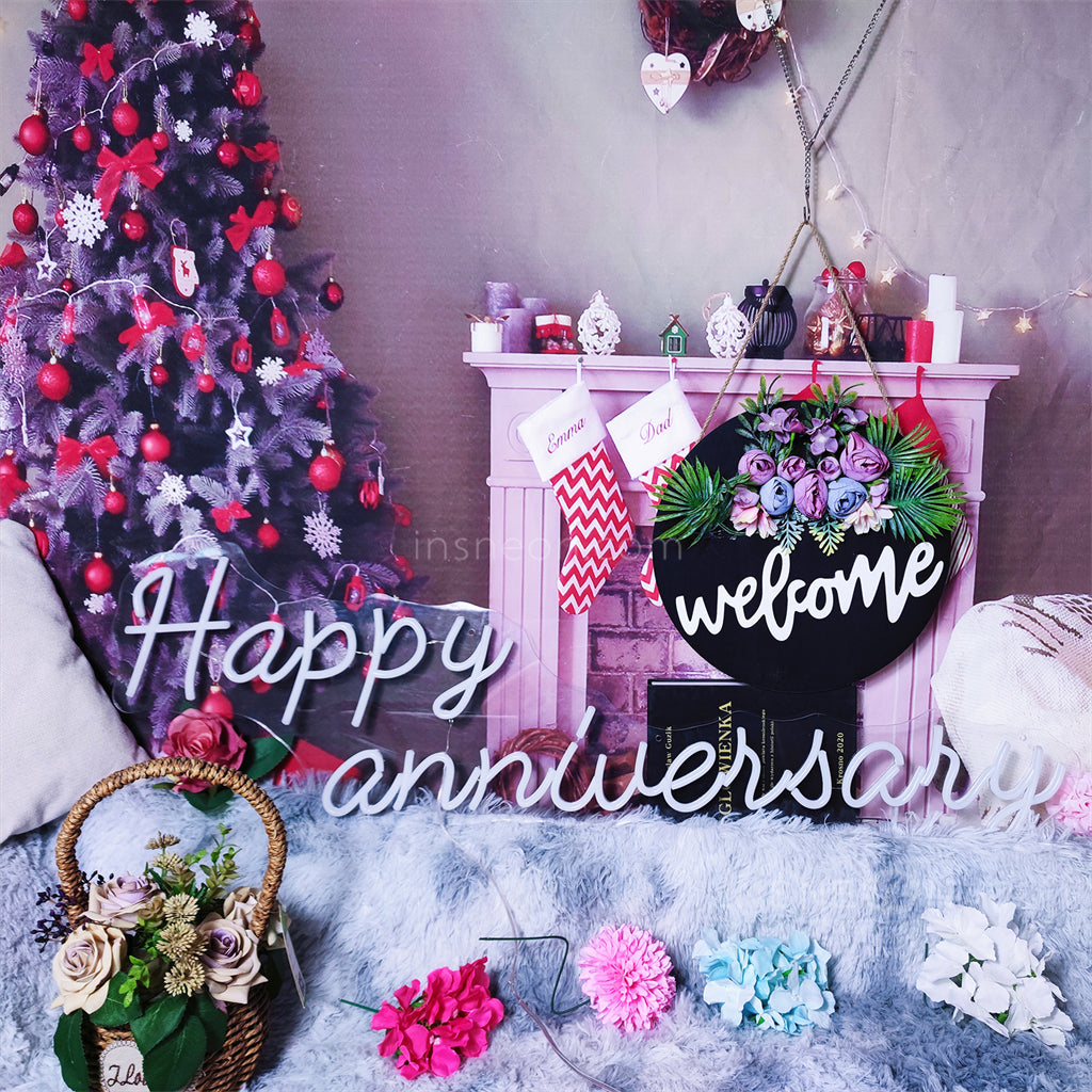 InsNeon Factory Happy anniversary Custom Neon Sign