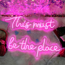 InsNeon Factory This Must Be The Place Custom Neon Sign