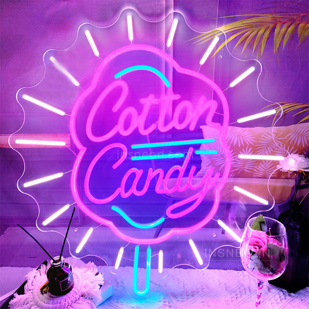 InsNeon Factory Cotton Candy Neon Sign