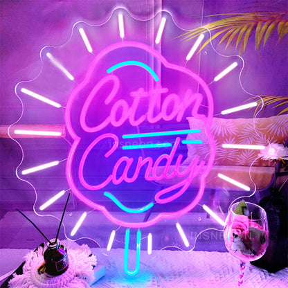 InsNeon Factory Cotton Candy Neon Sign