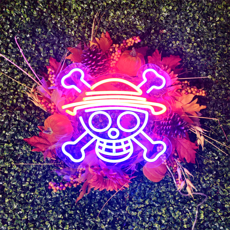 Jolly Rocker Sign Jolly Roger Custom Neon Sign