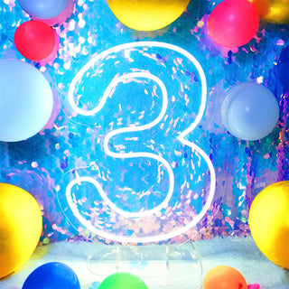 InsNeon Factory Number of Anniversary Custom Neon Sign