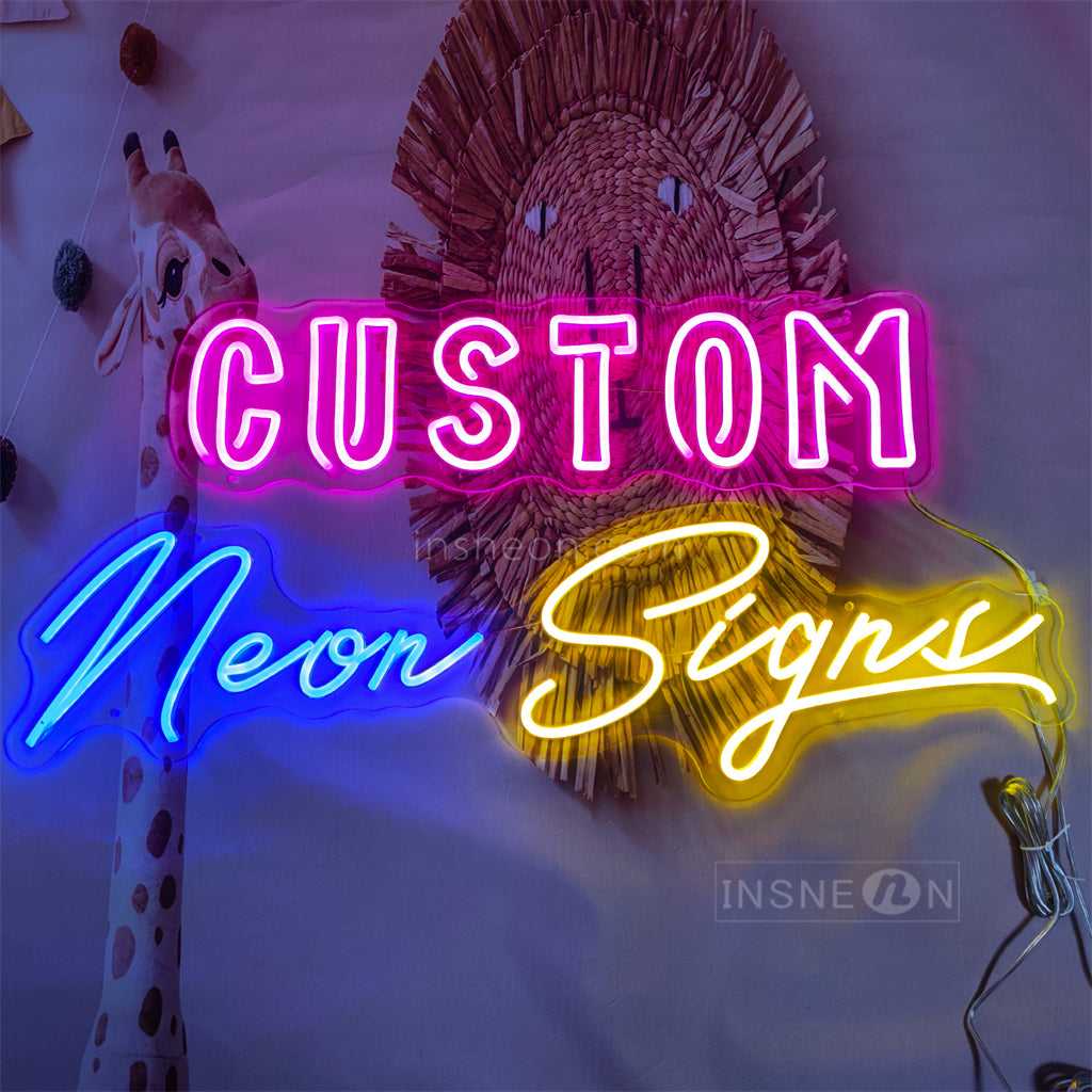 InsNeon Factory Text Custom Neon Signs