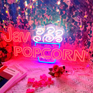 InsNeon Factory Jav POPCORN Custom Neon Sign