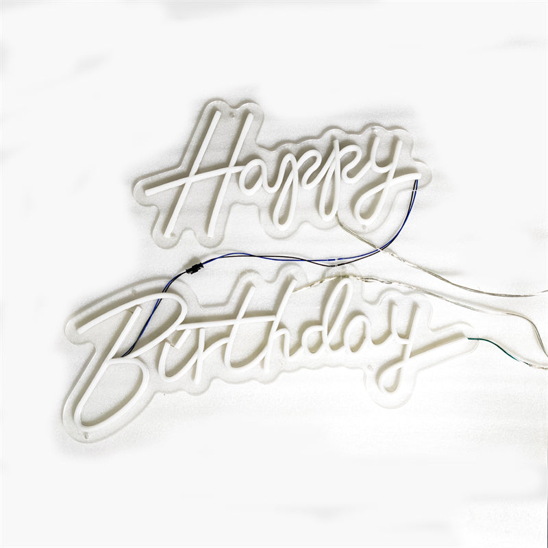 InsNeon Factory Happy birthday Neon Sign