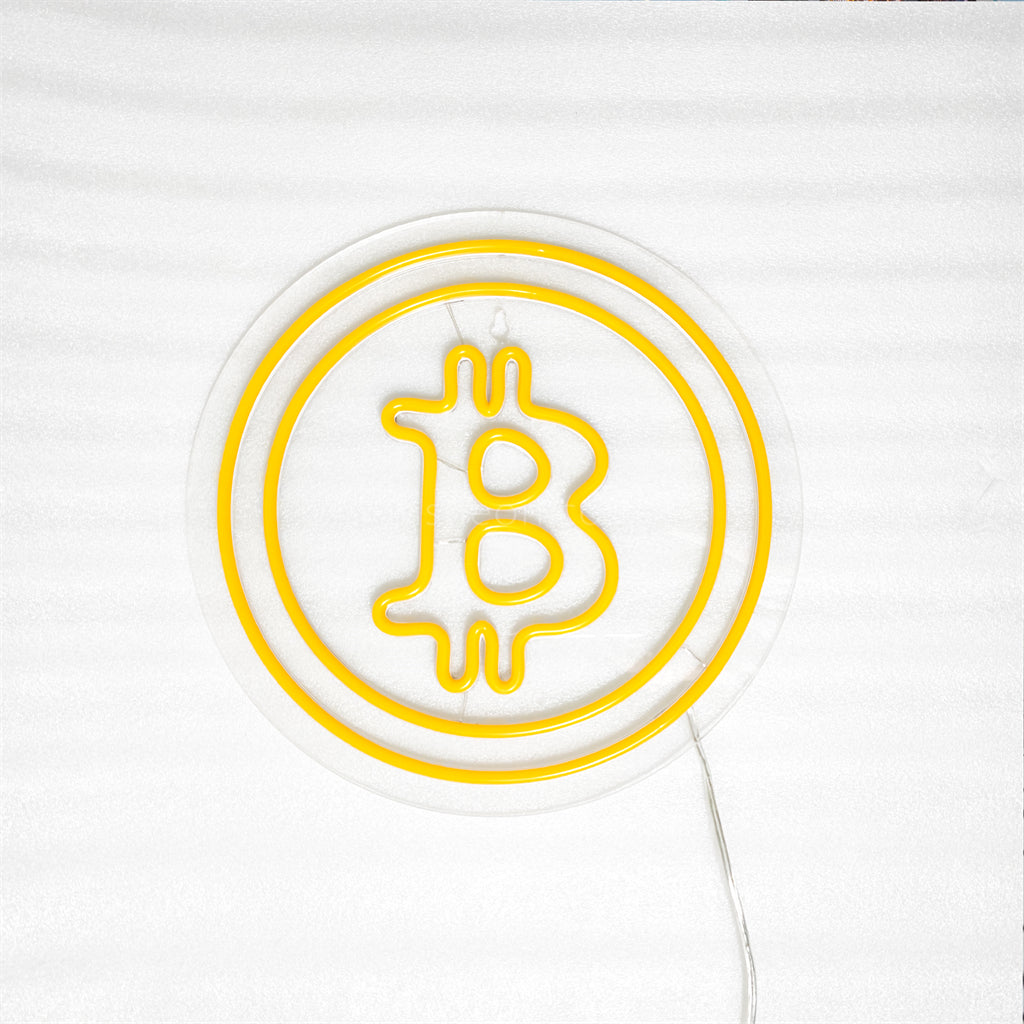 Bitcoin Custom Neon Sign
