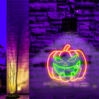 InsNeon Factory Jack-O'-Lantern Custom Halloween Neon Sign
