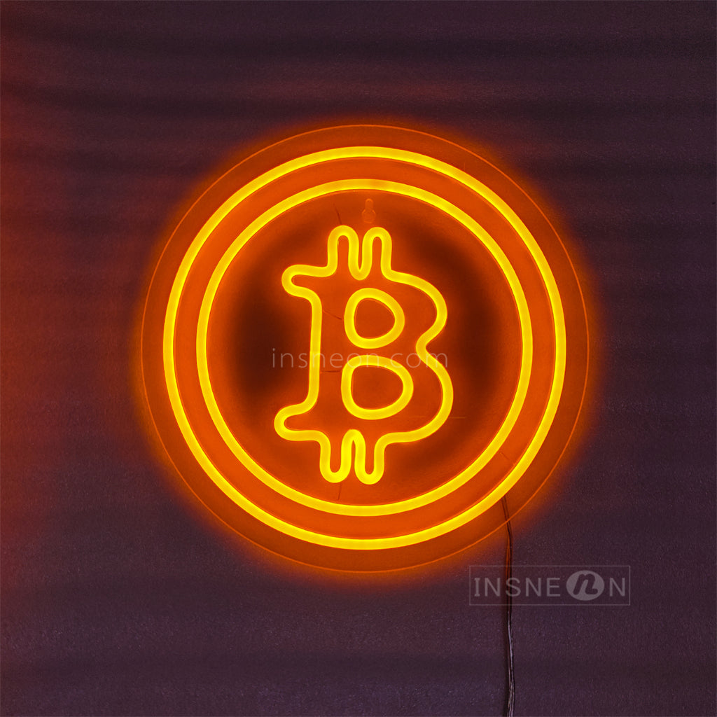 Bitcoin Custom Neon Sign