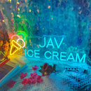 InsNeon Factory JAV ICE CREAM Custom Neon Sign