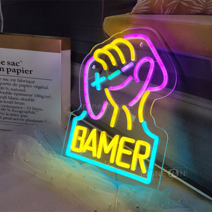 InsNeon Factory GAMER Custom Neon Sign