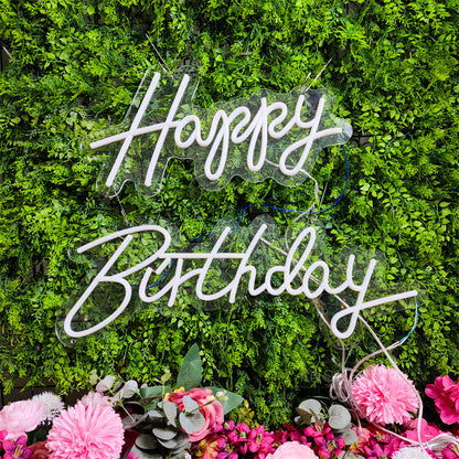 InsNeon Factory Happy birthday Neon Sign