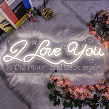 I love you Neon Wedding Sign