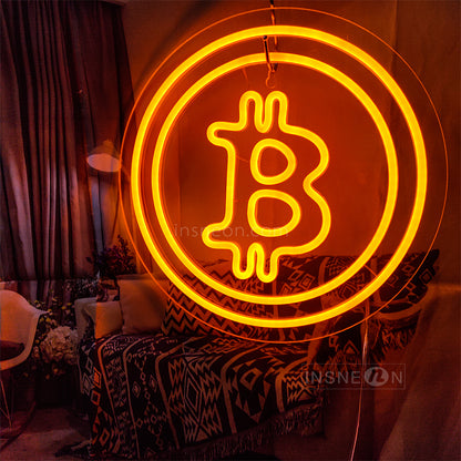 Bitcoin Custom Neon Sign