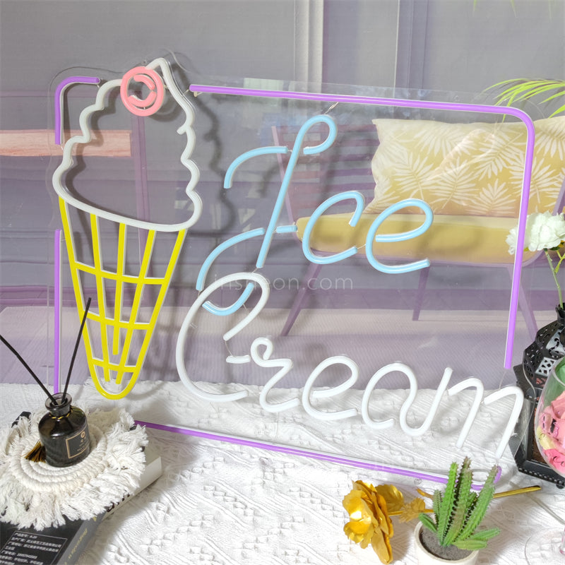 InsNeon Factory Ice Cream Custom Neon Sign