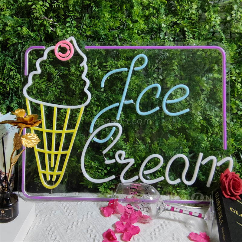 InsNeon Factory Ice Cream Custom Neon Sign