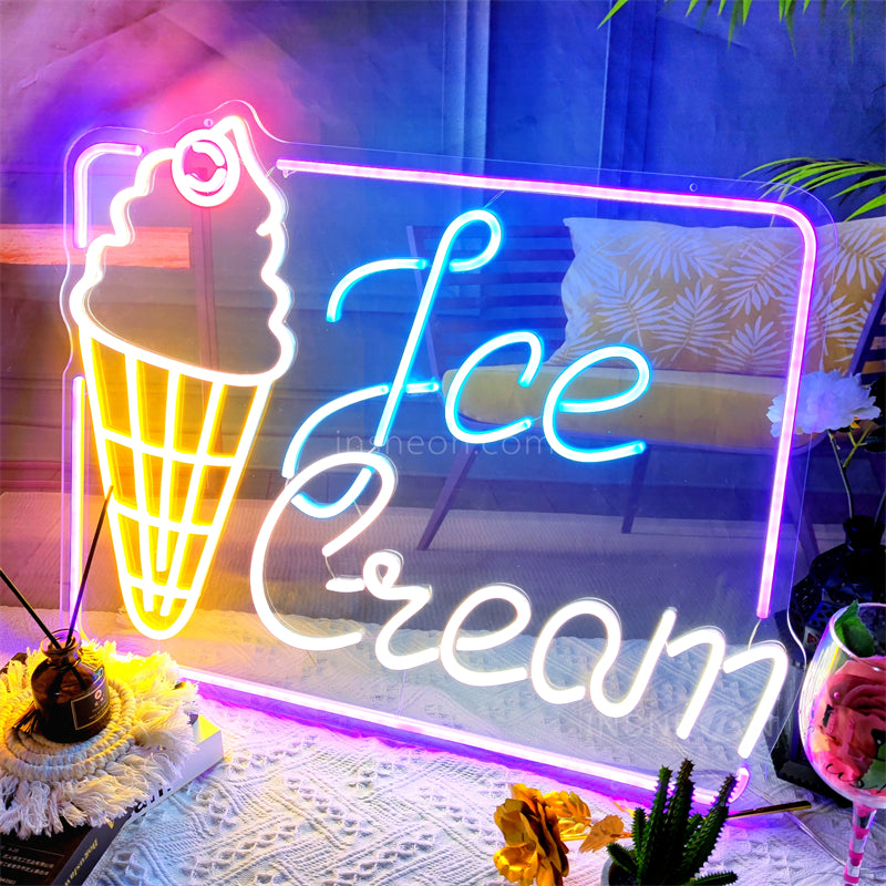 InsNeon Factory Ice Cream Custom Neon Sign