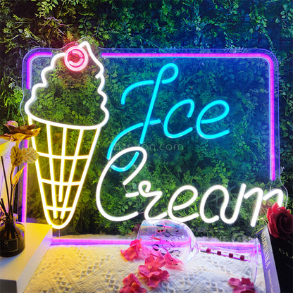 InsNeon Factory Ice Cream Custom Neon Sign