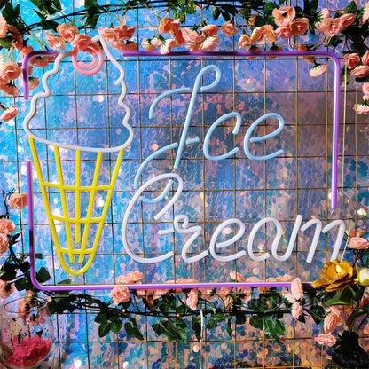 InsNeon Factory Ice Cream Custom Neon Sign