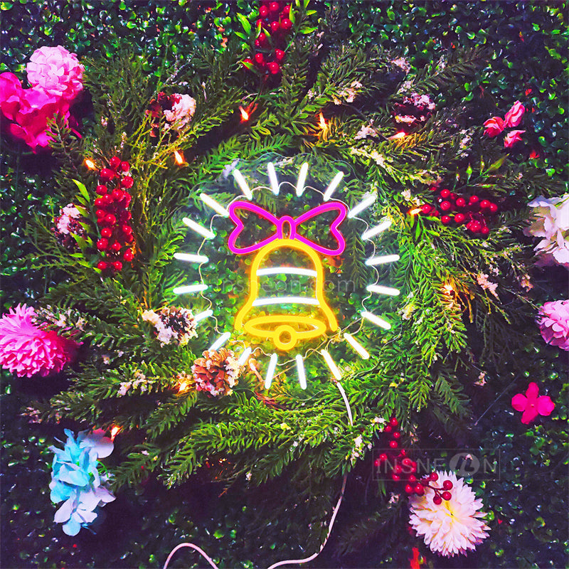 InsNeon Factory Tiny bell Custom Neon Sign