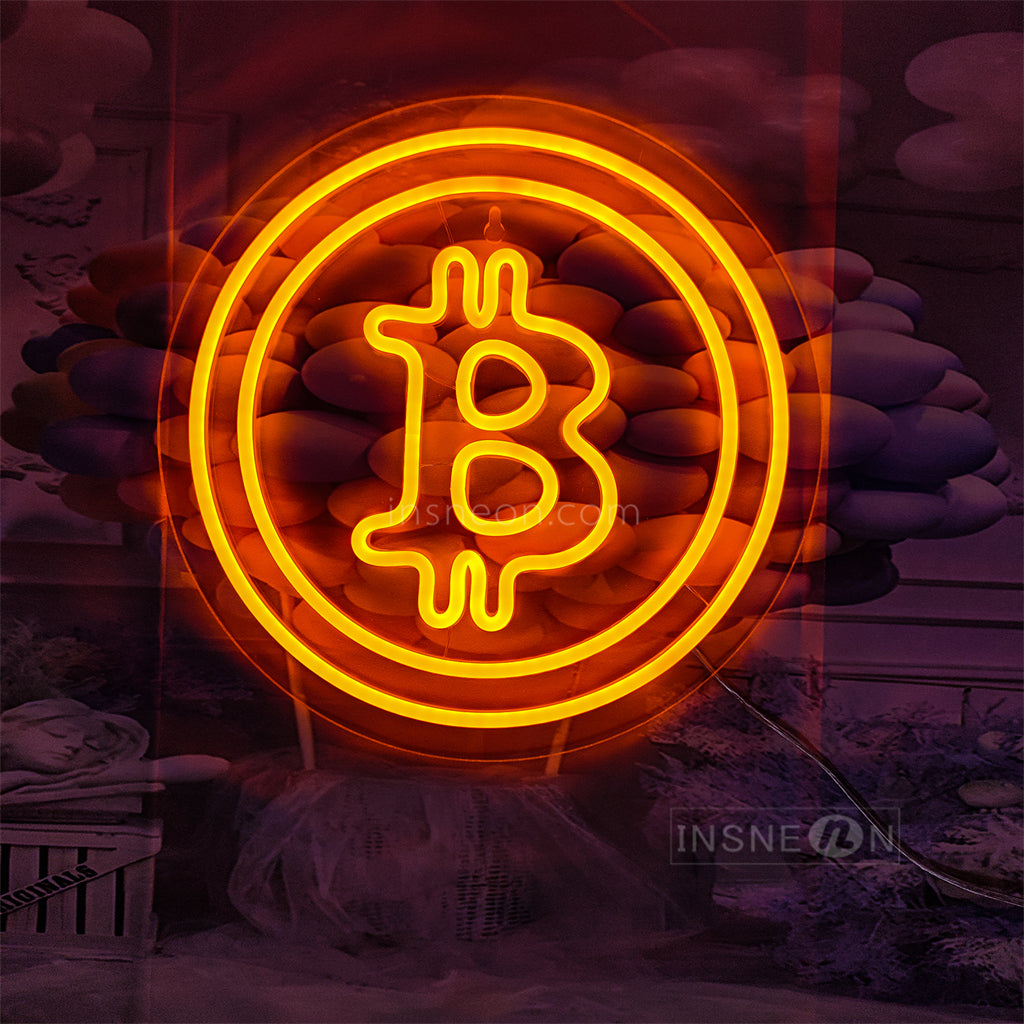 Bitcoin Custom Neon Sign