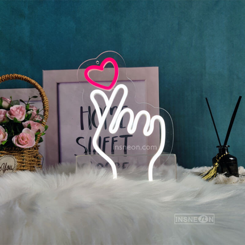 A little heart-to-heart Led Custom Neon Sign