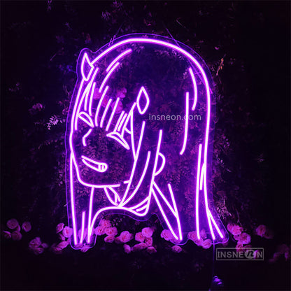 Anime Neon Sign Anime girl Led Custom Neon Sign