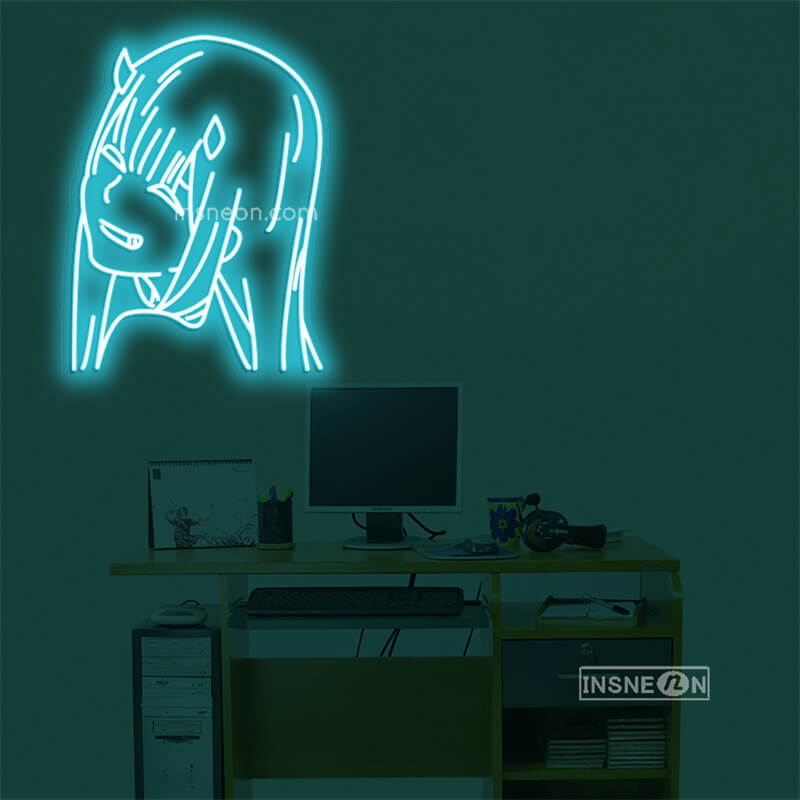 Anime Neon Sign Anime girl Led Custom Neon Sign