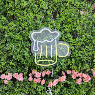 'Beer' Led Custom Neon Sign