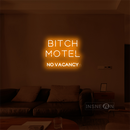 'Bitch Motel' LED Neon Sign