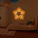 Blue snowflakes Led Custom Neon Sign