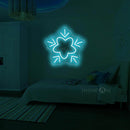 Blue snowflakes Led Custom Neon Sign