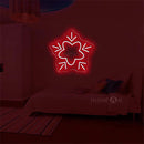 'Blue snowflakes' Neon Sign