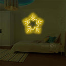 'Blue snowflakes' Neon Sign