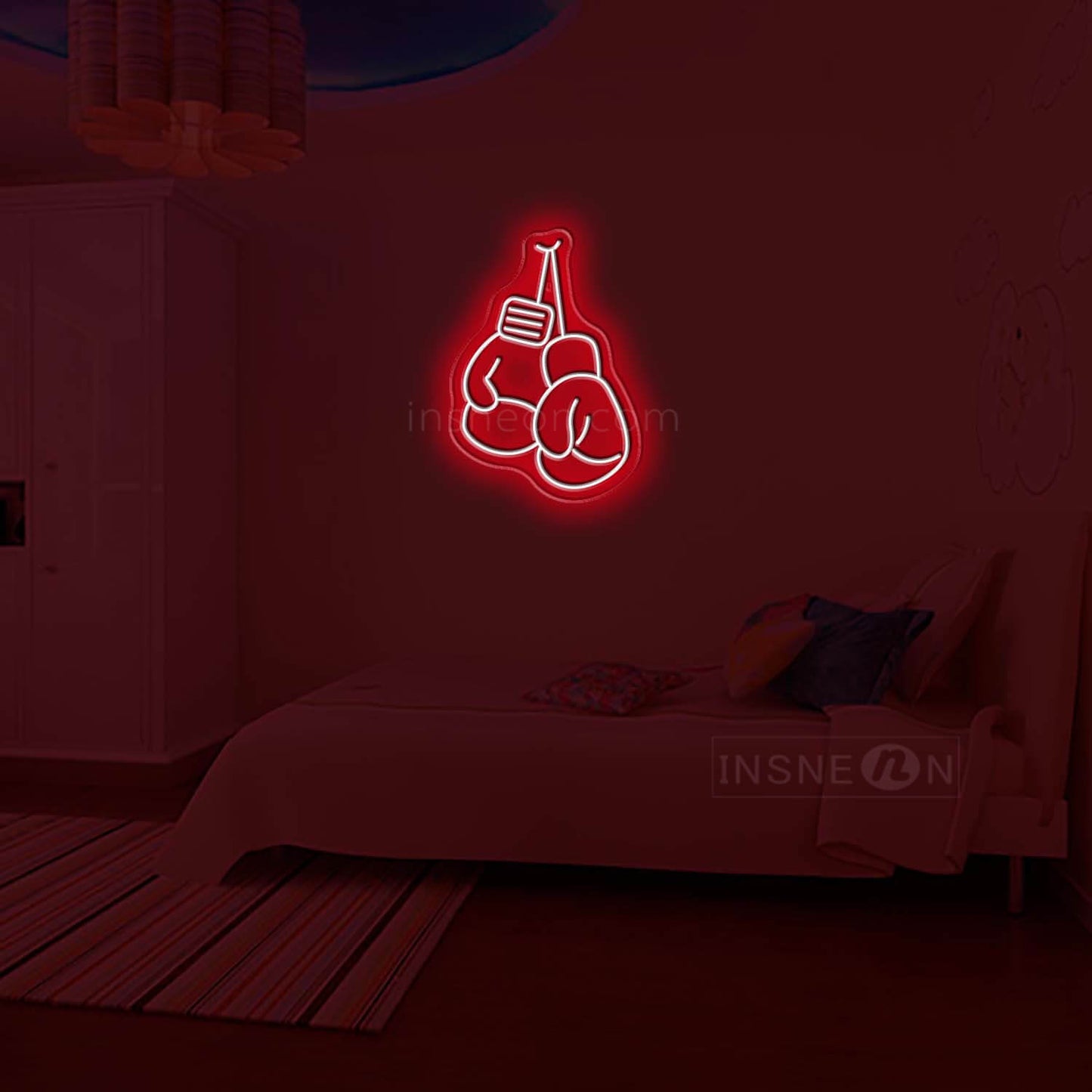 'Boxer' Neon Sign