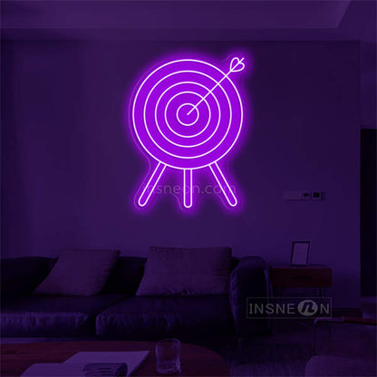 'Bull's-eye' LED Neon Sign