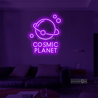 COSMIC PLANET Led Custom Neon Sign
